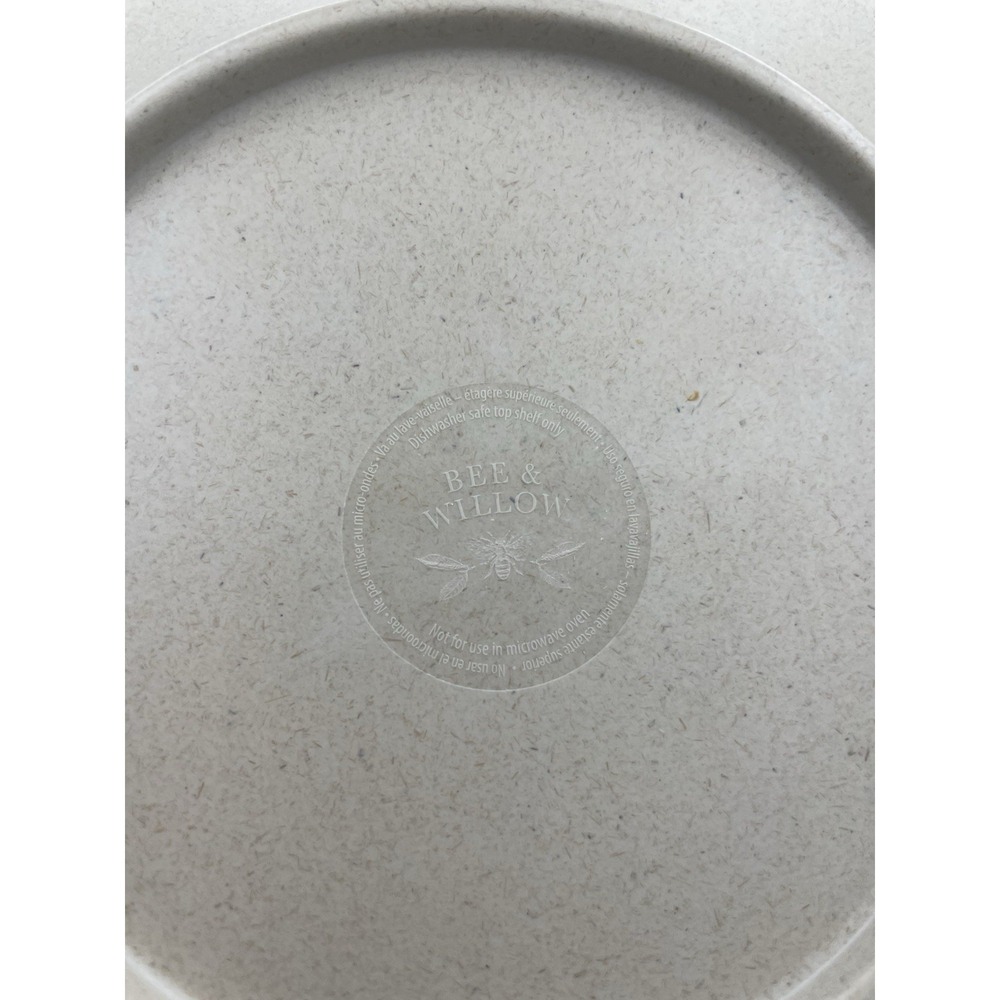 Lot of 5 Bee & Willow Lichen Splatter 8" Melamine Salad Plates New Farmhouse - Picture 6 of 9